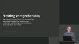 Testing User Comprehension