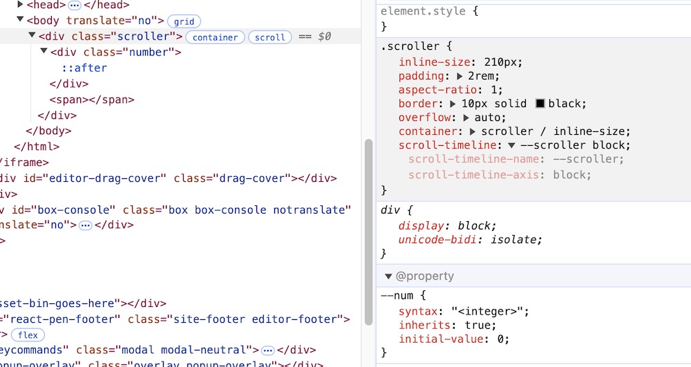Post Thumbnail for Named Scroll & View Timelines