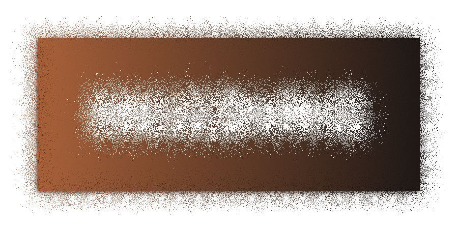 Previous card with a banded gradient, text and box-shadow, now with a filter pplied on it too. This has unpleasant side effects as dscribed above.