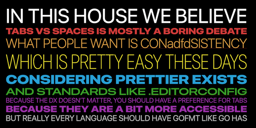 Post Thumbnail for Edge to Edge Text